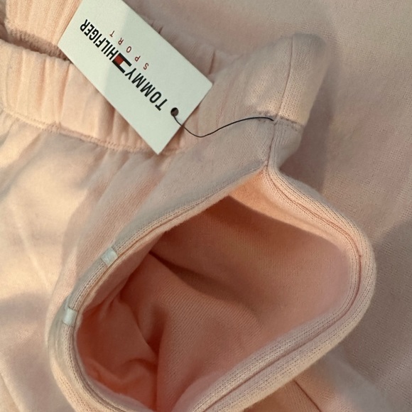 TOMMY HILFIGER SPORT WOMENS SWEATPANTS PINK SIZE XL - Picture 6 of 7